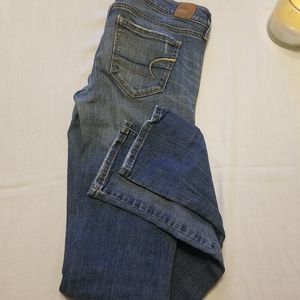 American eagle size 4 skinny stretch jeans